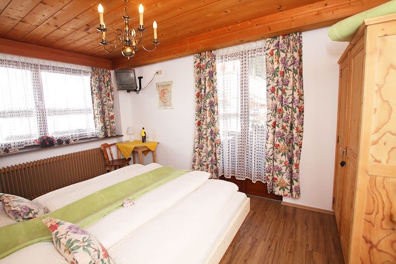Double room in the Hermannsklause Tux bed and breakfast in Tyrol