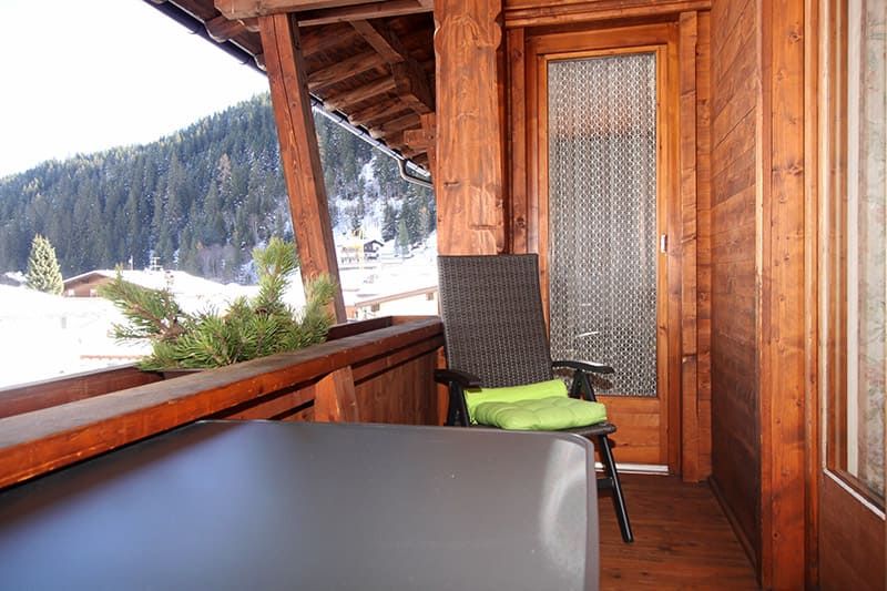 Double room in the Hermannsklause Tirol bed and breakfast