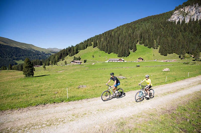 Mountain biking Tux Finkenberg Zillertal summer vacation